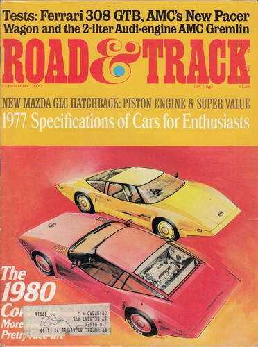 Road track february 1977 - track, –