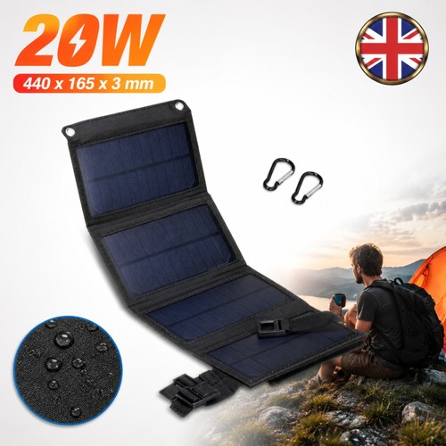 20w usb solar panel folding - usb,