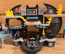 Imaginext Batcave + Robin, Batman and Bane figure