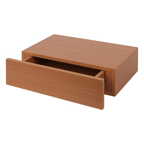 Floating shelves with drawer - with,