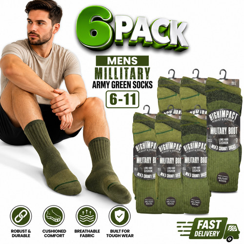 Pairs mens army green - 6,