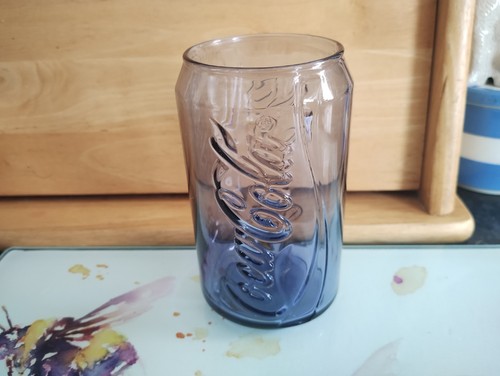 Coca cola can shaped glass - cola,