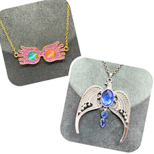 Harry Potter Inspired Necklace Ravenclaw Diadem or Luna Lovegood Glasses