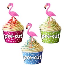 PRECUT Pink Flamingo Edible