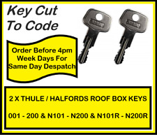 Roof Box Key Halfords To Code