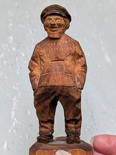 Vintage MCM 1960s Hand Carved