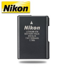 Original EN-EL14 Battery For Nikon D3300 D3400 D3500 D5100 D5200 D5300 D5600