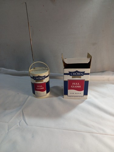 Crown paint can radio - crown,