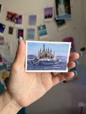 ACEO Original Dark Castle