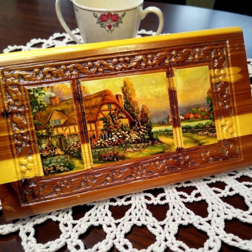 Cedar chest cottage - chest,, scene