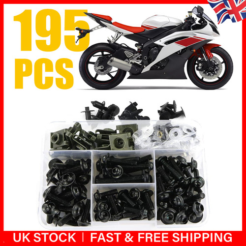 Motorcycle fairing bolts kit - bolts,