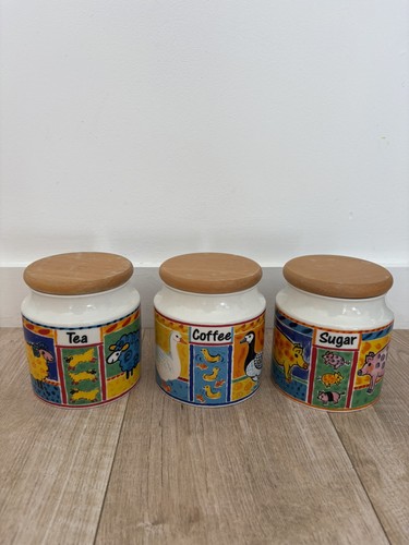 Dunoon ceramic storage jars - storage,