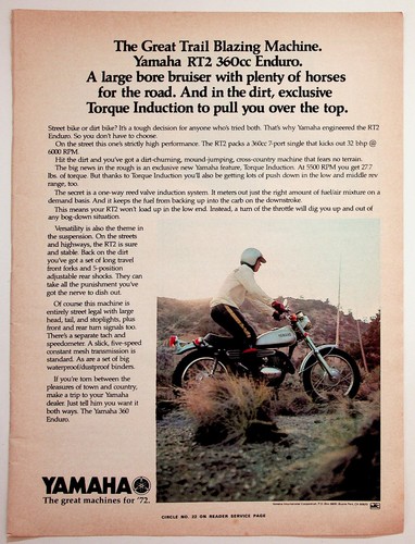 Yamaha rt2 360 enduro - enduro, vintage