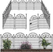 24ft garden fence with - 24ft,
