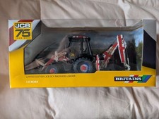 Britains JCB 3CX Backhoe Loader 75th Anniversary Model