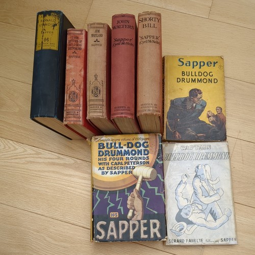 Sapper vintage book bundle - vintage,