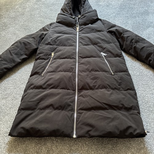 Dkny ladies long black padded - dkny,