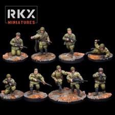 28mm WW2 Soviet - SMG Squad -