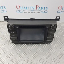 TOYOTA RAV4 SAT NAV RADIO CD PLAYER HEAD UNIT MK4 2015 86140-42240