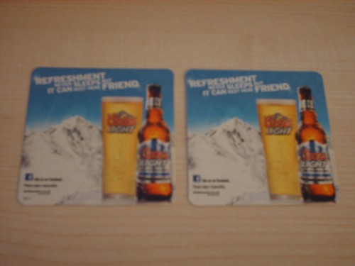 Coors refreshment never - ,
