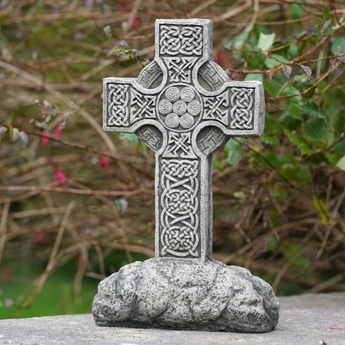 Celtic cross large stone - celtic,
