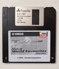 Tyros Premium Style Collection - Vol 5. World Favourites Yamaha Club Floppy Disk