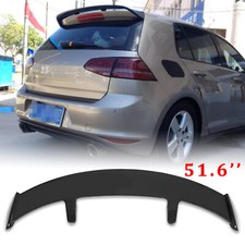 51.6'' Rear Window Roof Spoiler Wing Racing Carbon Fiber For VW Golf MK7 GTI