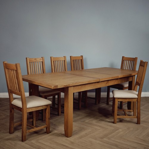 Rustic oak extending - rustic,
