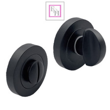 Matt black thumb turn - matt, &
