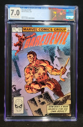 Daredevil 191 cgc - daredevil, #191