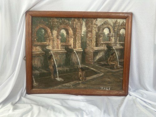 Nude bali bathing - bathing, original
