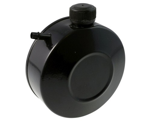 Fuel tank steel black complete - tank,