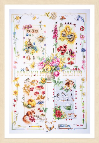 Lanarte counted cross stitch - cross,