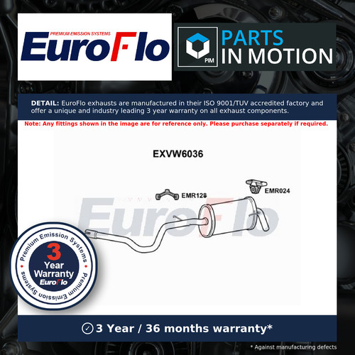 Exhaust back rear box - /,