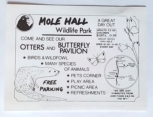Original advert for - advert, mole