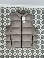 Zara BNWT Mens Puffer Gilet