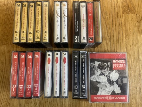 Vintage cassette tapes - vintage,