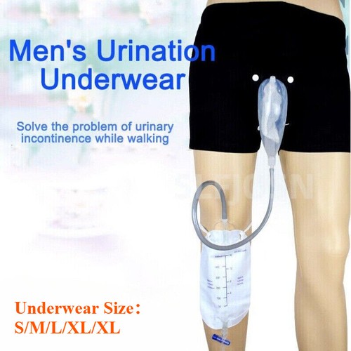 Male urinal leg - leg, bag