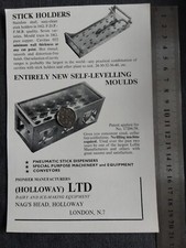 Advert Print Holloway Ltd Dairy And Ice-making Equipment London N7 Industry 1962