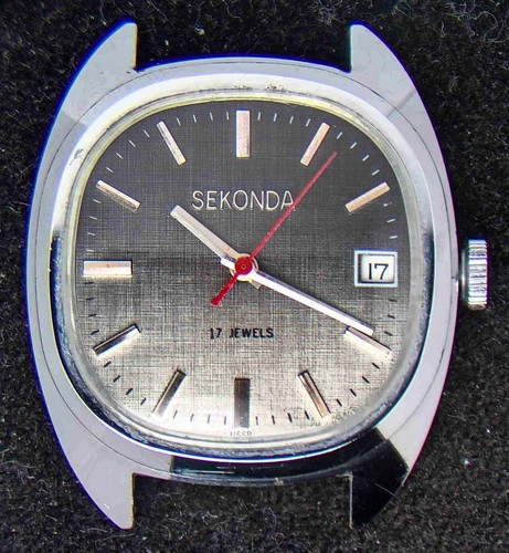 Sekonda square men s - (ussr),