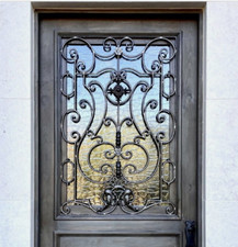 Rustic Door hardware grill for