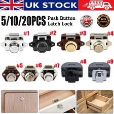 5-20x Push Button Catch Lock
