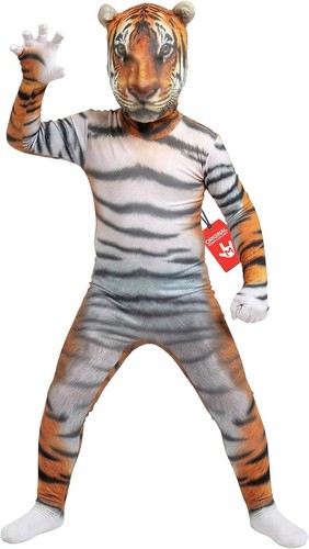 Kids tiger morphsuit boys - kids,