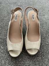 Dune Cream & Tan Neutral Wedge