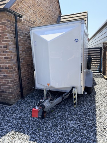 Blue line box trailer with - blue,