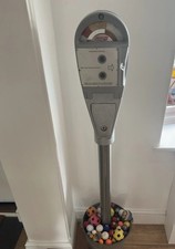 Genuine And Original Working London Parking Meter With Post And Genuine Sign .