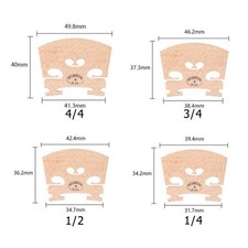 Premium Maple Violin Bridge