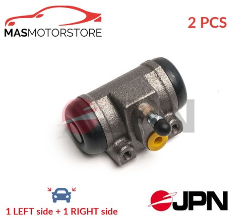 Drum wheel brake - wheel, pair