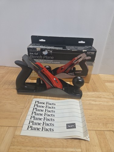 Vintage sears bench plane - vintage, 2"