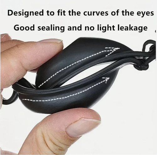 Adjustable silicone laser eye - adjustable,